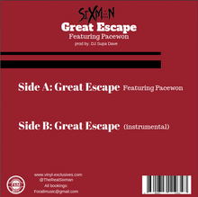Load image into Gallery viewer, Sixman - Great Escape 7&quot; Single
