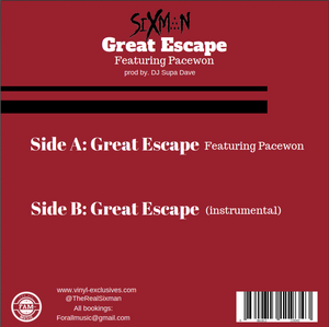 Sixman - Great Escape 7" Single